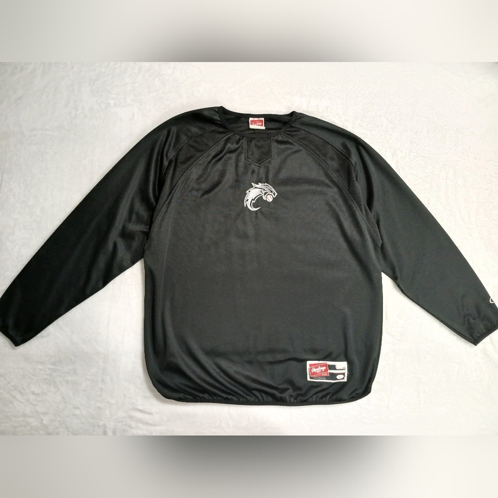 Rawlings Team Issued Baseball Warm Up Shirt L.